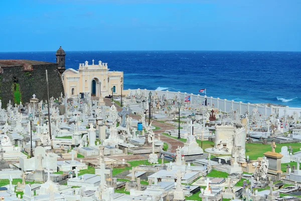 Cementerio en el viejo San Juan —  Fotos de Stock