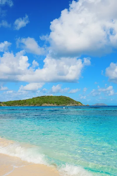 Strand unberührter Inseln — Stockfoto