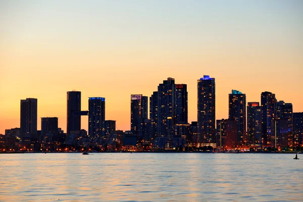 Toronto zonsondergang — Stockfoto