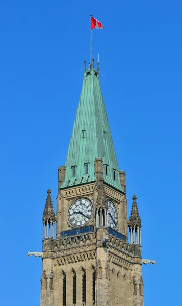 Ottawa parlamentu hill budova — Stock fotografie