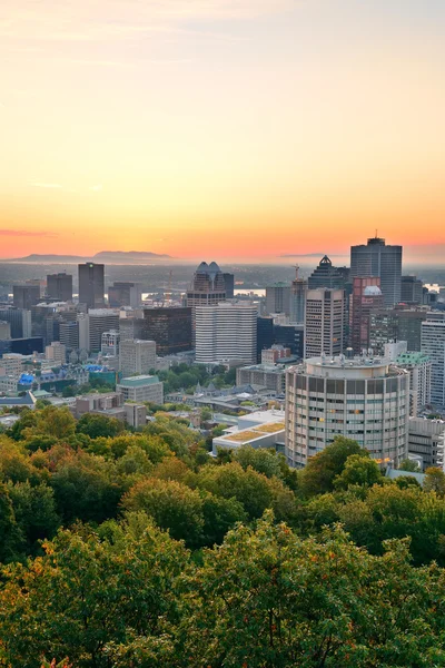 Montreal sunrise — Stockfoto