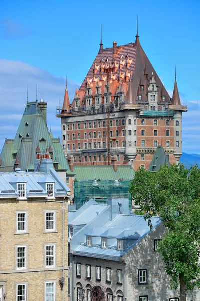 Chateau frontenac v den — Stock fotografie