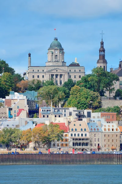 Skyline von Quebec — Stockfoto