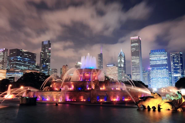 Chicago Buckingham Fountain — Stock Photo, Image