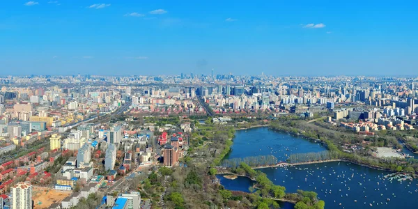 Vista aérea de Pequim — Fotografia de Stock