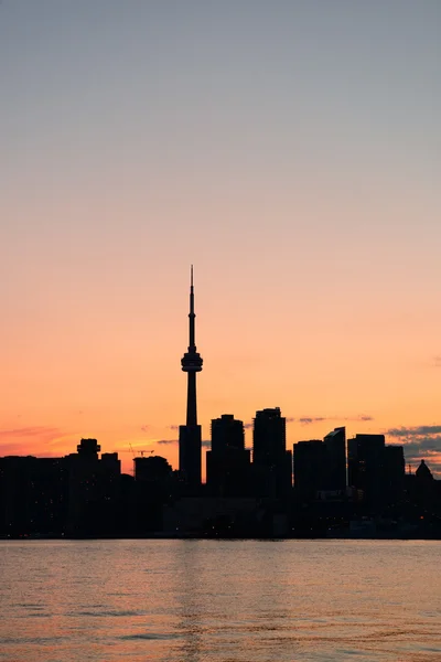 Toronto silhouet — Stockfoto