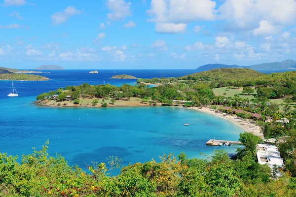 Playa Islas Vírgenes — Foto de Stock