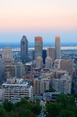 Montreal şehir manzarası
