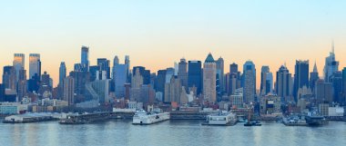 New York'ta gün batımı