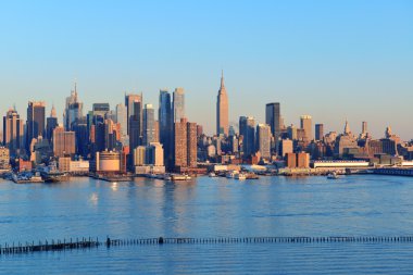 New York'ta gün batımı