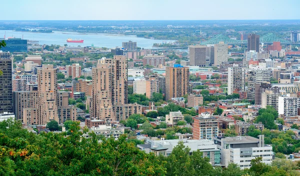 Zobrazení dne Montreal — Stock fotografie