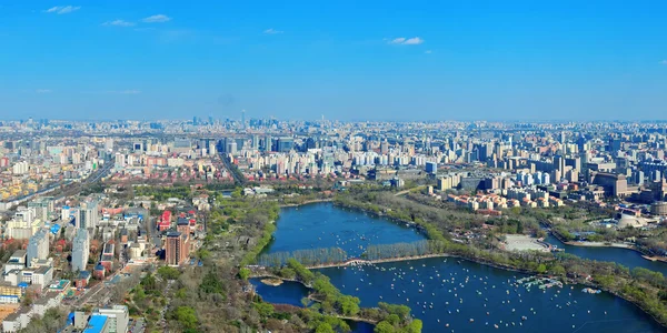 Beijing aerial view — Stock Photo, Image