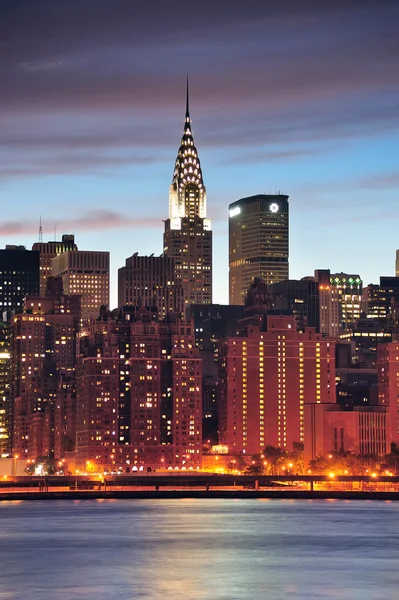 Edifício Chrysler em Nova York Manhattan — Fotografia de Stock