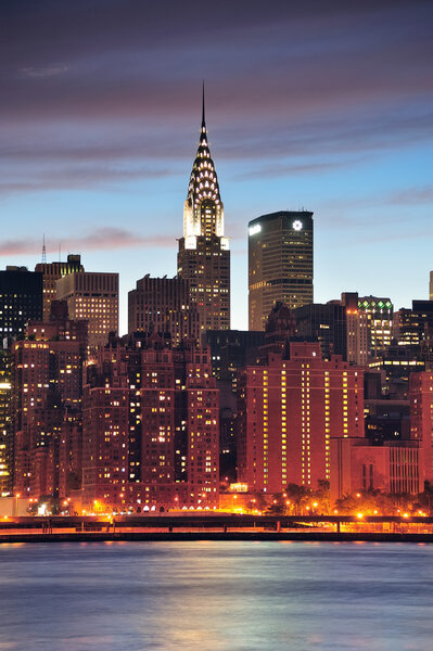 Chrysler Building in New York City Manhattan