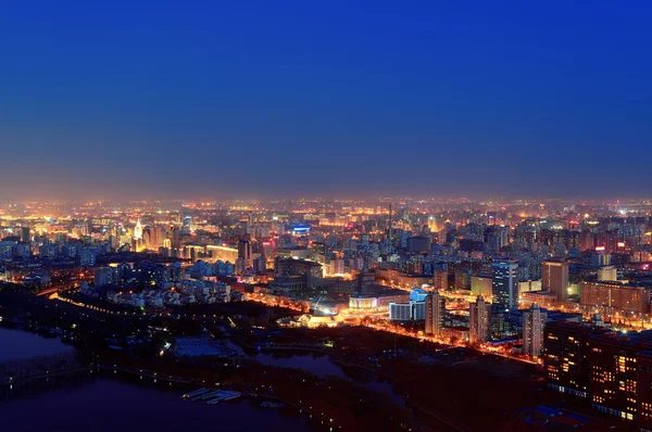 Beijing på natten — Stockfoto