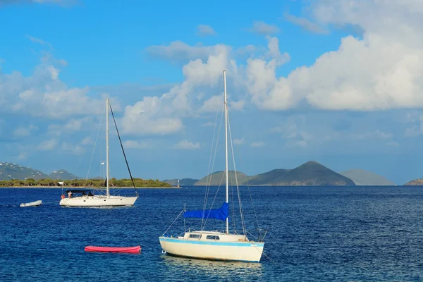 Islas Vírgenes barco — Foto de Stock