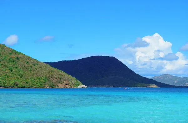 Jungfruöarna beach — Stockfoto