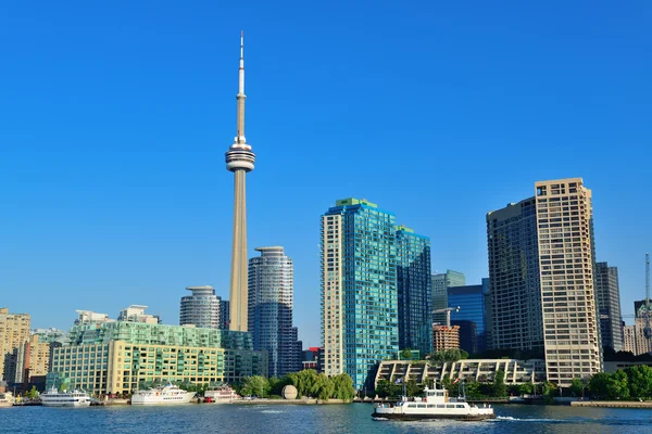 Toronto skyline no dia — Fotografia de Stock