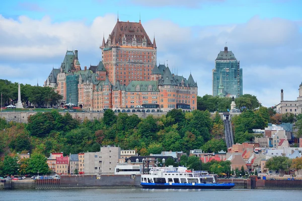 Panoramę miasta Quebec — Zdjęcie stockowe