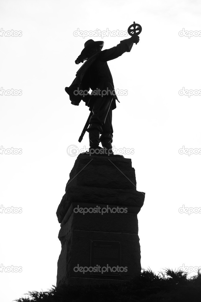 Samuel de Champlain statue in Ottawa