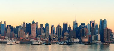 New York'ta gün batımı