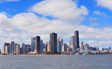 Chicago şehir şehir manzarası panorama
