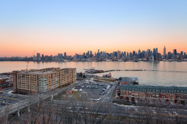 New York'ta gün batımı