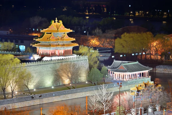 Forbidden City at dusk — Stock Photo, Image