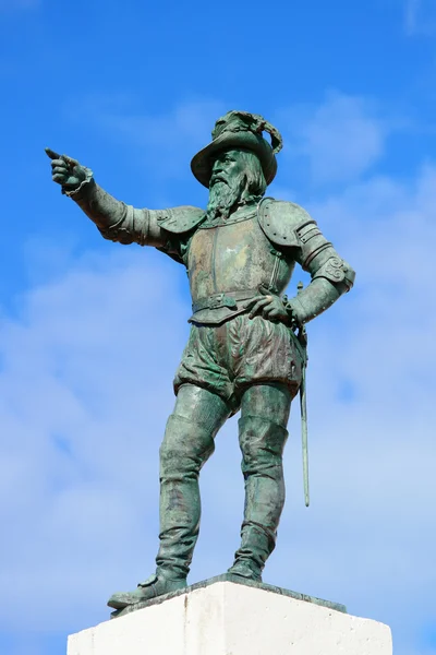 Juan ponce de leon staty — Stockfoto