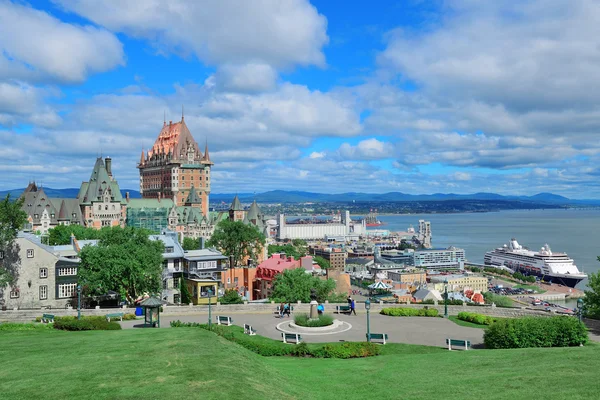 Gród miasta Quebec — Zdjęcie stockowe