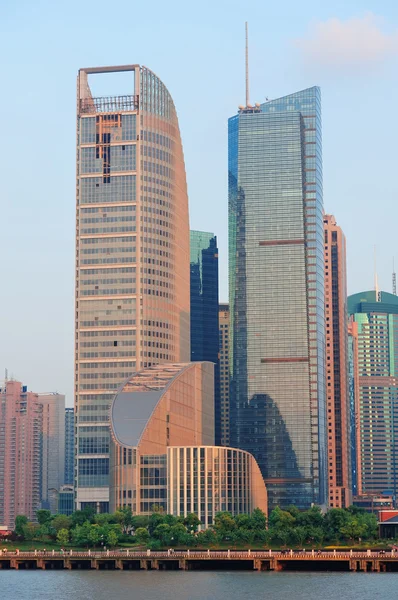Шанхай міський пейзаж — стокове фото