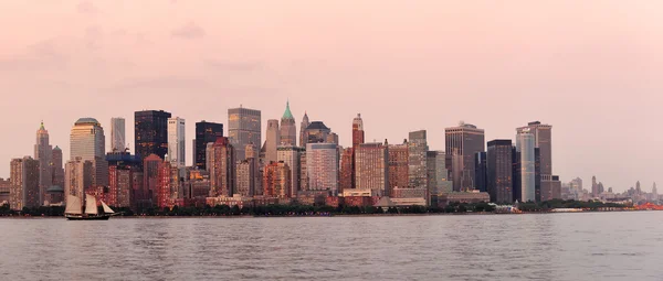 Nova Iorque Manhattan skyline centro da cidade — Fotografia de Stock