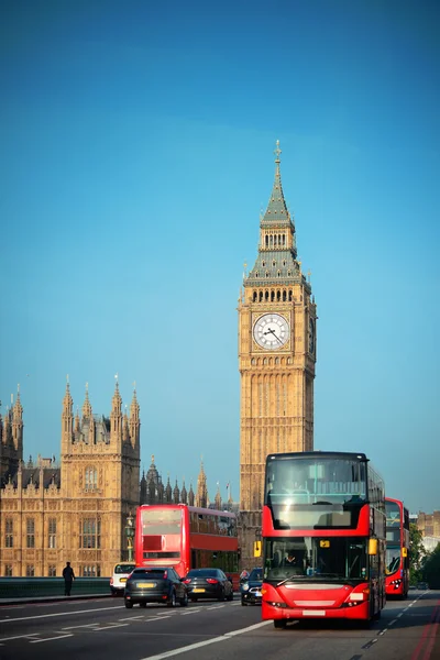 Londra otobüsü — Stok fotoğraf