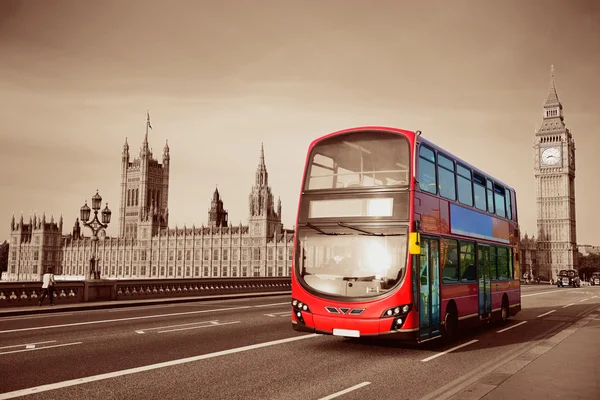 Bus à Londres — Photo