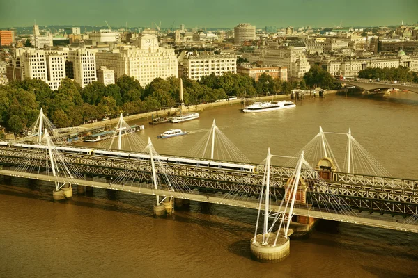 Londra havadan görünümü — Stok fotoğraf