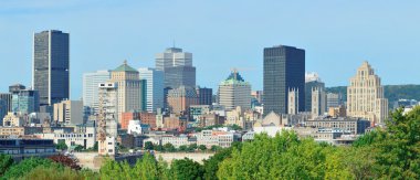Montreal gün görünümü panorama