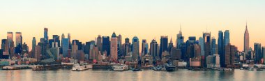 New York'ta gün batımı