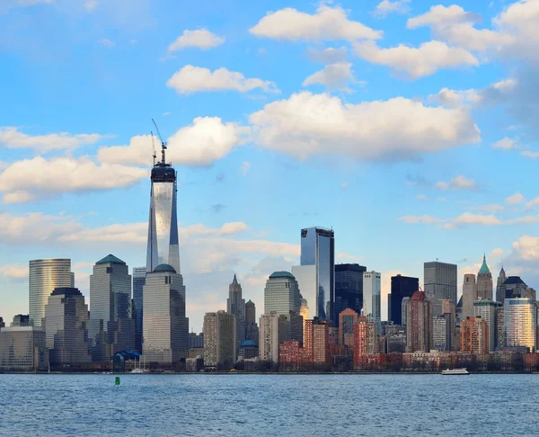 Downtown Manhattan Skyline — Stockfoto