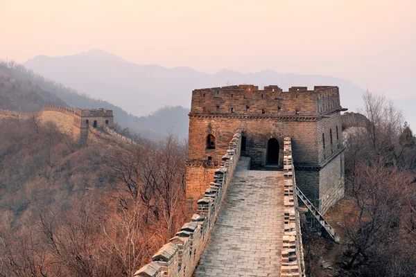 Great Wall morning — Stock Photo, Image