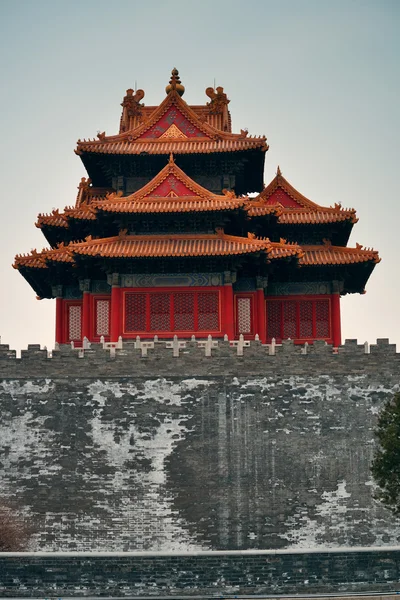 Угловая башня дворца — стоковое фото