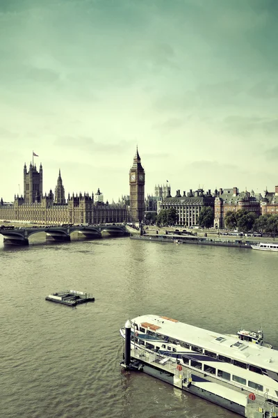 Río Támesis Londres — Foto de Stock