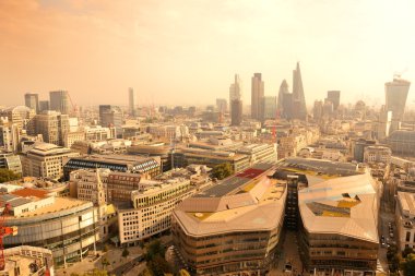 Londra çatı görünümü panorama