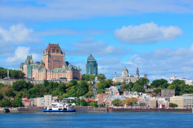 Quebec City skyline clipart