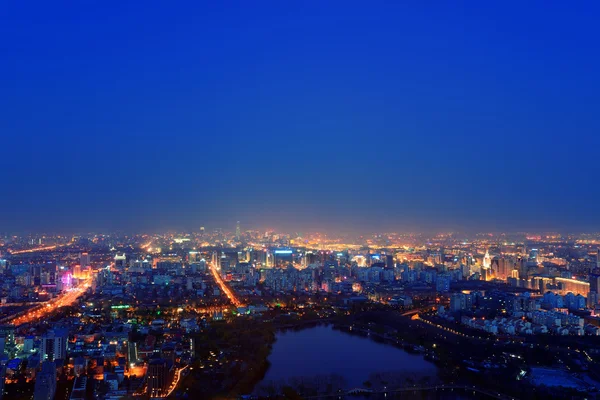 Beijing at night — Stock Photo, Image