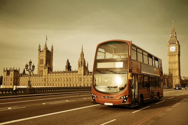 Autobus a Londra — Foto Stock