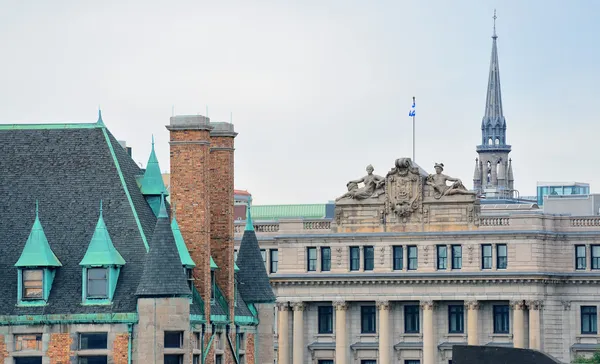 Montreal historiska byggnader — Stockfoto