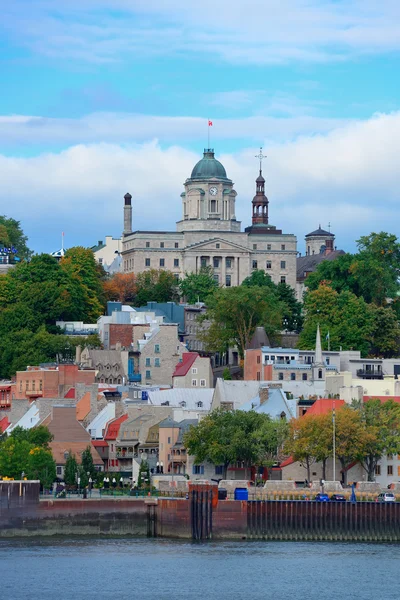 Skyline von Quebec — Stockfoto