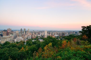 Montreal şehir manzarası