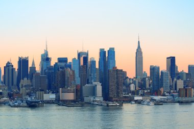 New York'ta gün batımı