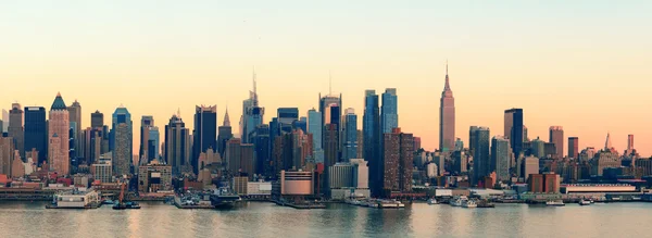 New York City tramonto — Foto Stock